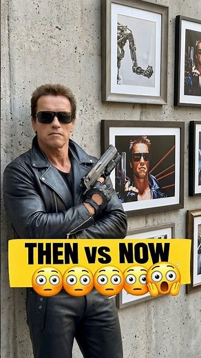 Hollywood Arnold Schwarzenegger TERMINATOR Then vs Now 🤖💪 | 1984-2026 Transformation #shorts