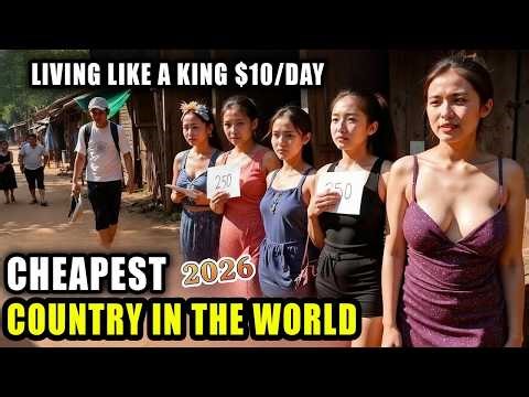 Real Life in The CHEAPEST Country In The World 2026 They Don't Show You | Travel Documentary