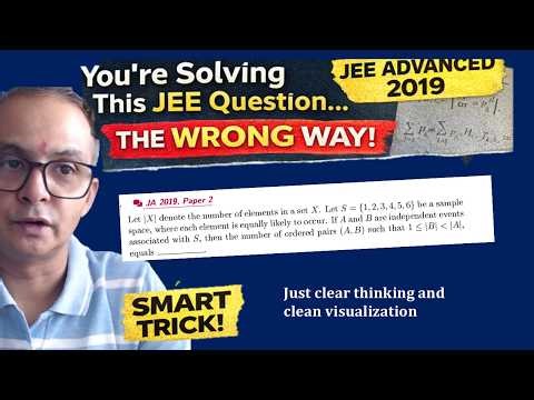 The Smartest Way to Solve This JEE Advanced 2019 Problem |TWBW#6 #jeeadvanced
