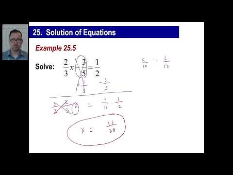 Saxon Math - Algebra 1: 3rd Edition (Lesson 25 - Solution of Equations)