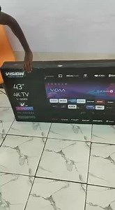 Vision Plus 43” Smart UHD Frameless TV has a contemporary clean look and design that blends with your desirable style. Enjoy wireless connectivity Vision TV Price : KSh.32,500 | JAVY Technologies | Facebook