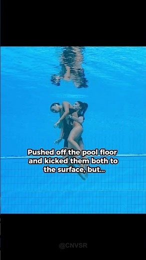 Olympic Swimmer Sank to the Bottom of the Pool Mid-Competition Her Coach Was the Only One Who Moved