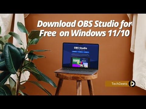How to Download and Install OBS Studio on Windows 11/10 || #OBSStudio || TechDeets