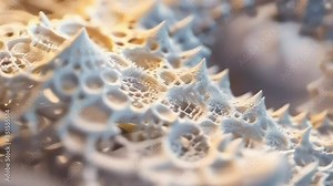 Intricate fractal patterns shift and evolve, representing complexity, beauty found in nature, and hidden connections.