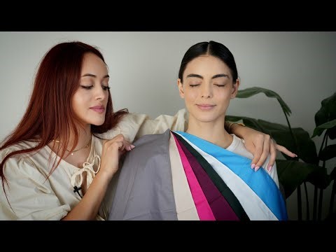ASMR Color Personal Styling Analysis | Drapping, Lint Rolling, Seasonal Tones & Undertone Assessment