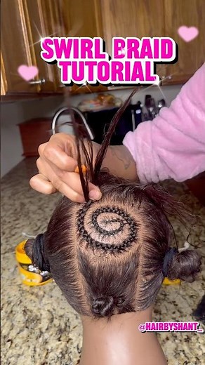 Swirl Braid Tutorial 😍🔥