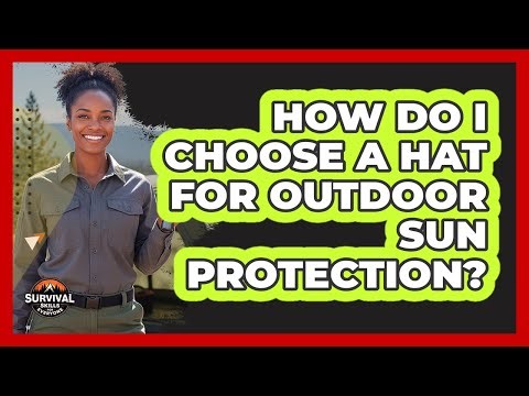 How Do I Choose A Hat For Outdoor Sun Protection?
