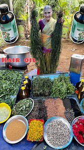 Homemade Traditional Hair Oil for Hair Growth 😍 | பாட்டி 👵 ரகசிய மூலிகை எண்ணெய் 😱 We add 30 Herbs 🌿 in our Hair oil . Our oil will strengthen hair and reduce Hair fall, improves scalp health ,with consistent use you will notice hair growth😍 Share it #hairoil #grandma #hair #traditional #health | Country Food Cooking