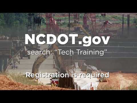 2026 NCDOT Technical Training Series for Small Highway Contractors