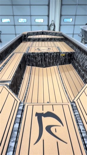 Custom Painted Reaper Boat with SeaDek Installation