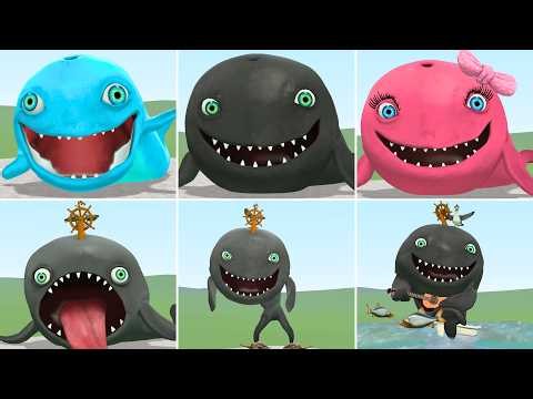 I Played Death Match Game With All New Sea Life From Cyriak Creatures In Garry's Mod