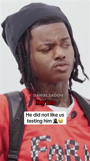 He did not like us testing him 🥷😭 #danielsadoh | man test