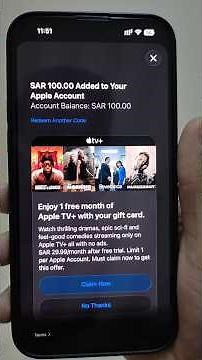 Apple gift card how to redeem #applegiftcard #applemusic #appleiphone #appletv