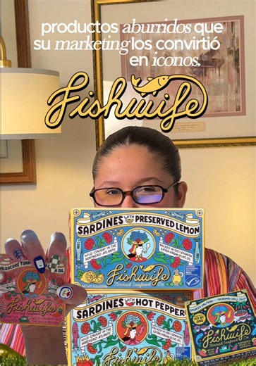 Prductos aburridos que su marketing los convirtió en iconos, hablemos de Fishwife. Una marca que logró posicionar y volver deseable, un producto tan común y aburrido como pescado enlatado. Cuentan una historia atraves de su branding, contenido y comunicación. #brands #socialmedia #fishwife #foodandbeverage #business