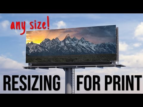 How to Prepare & Resize Photography for Print