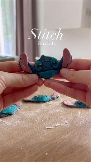 1M views · 45K reactions | Stitch Ravioli  Die Pastamschine ist in...