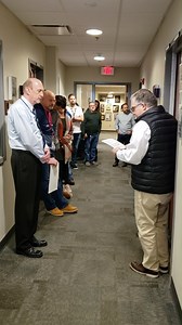 Today is a very special day at WHIO Radio as Sgt. Mark Bowron announced he is stepping away from his on-air traffic reporting duties after 38 years on WHIO Radio. To honor Mark, operations manager Nick Roberts surprised him with a very special gift that will live on forever here at WHIO Radio. We can't thank Sgt. Mark enough for helping all of us get to where we need to go on Miami Valley roads all these years! More on Sgt. Mark's legendary career: https://bit.ly/42CmFad | WHIO Radio