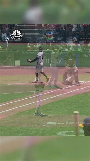 Behind-the-back catch ➡️ double play 🤯 | NBC Sports BA