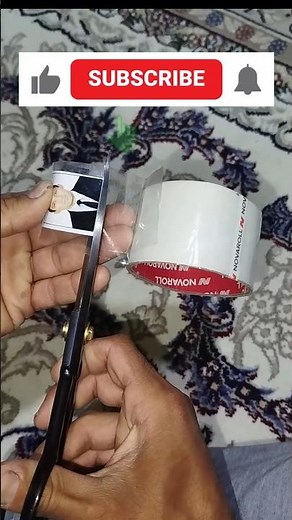 Easy DIY Lamination with Regular Tape! #experiment #lifehack