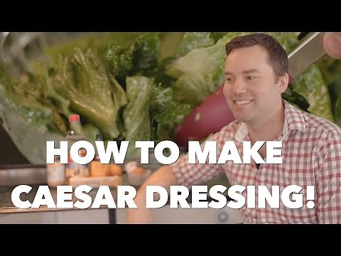 Home made Caesar Dressing - Simple Recipe Tutorial