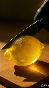 Lemon Cutting ASMR 🍋 #asmr#lemo#trending