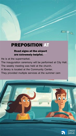 The Preposition “At” Indicates A Specific Place or Location | #english #education #shorts