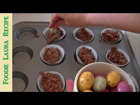 Shredded Wheat Chocolate Nests