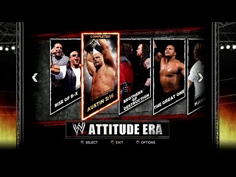 PS3 Gameplay: WWE '13 - (Part 2) Attitude Era