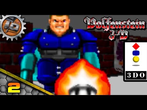 Wolfenstein 3D (3DO) Gameplay Emulator(4DO v1.3.2.4) Walkthrough - Part 2