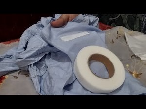 طريقة تصليح اي قطعة ملابس ممزقه بدون خياطه بالمكوه