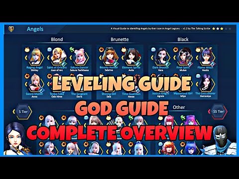 Complete Overview of Recources u need to level up your Heroes | Angel Legion