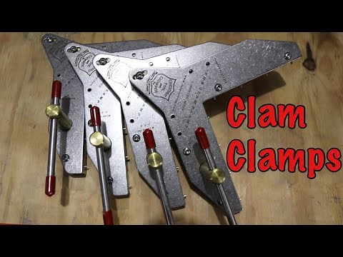 Make Perfect Miters with Clam Clamps