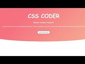 Awesome Curved Header using HTML And CSS