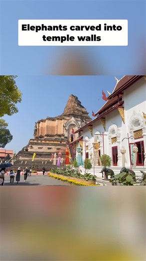 Joe Russell on Instagram: "Ancient temple's pyramid. Elephants, gongs, & intricate details. History etched in stone. A journey through time. #AncientTemples #TempleComplex #HistoricalSites #TravelPhotography #CulturalHeritage #SacredPlaces #ExploreHistory"