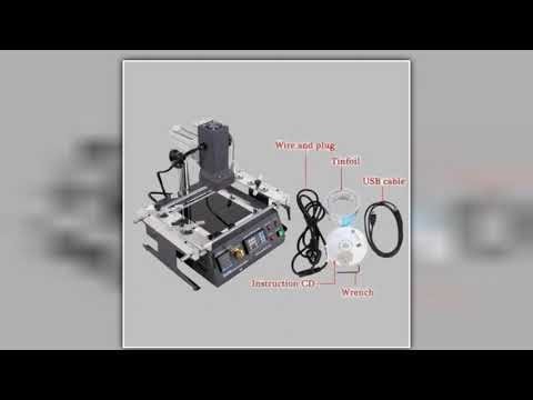 IR6500 BGA Rework Station Reflow Reballing Machine For BGA PBGA CSP multilayer substrates EMI IR650