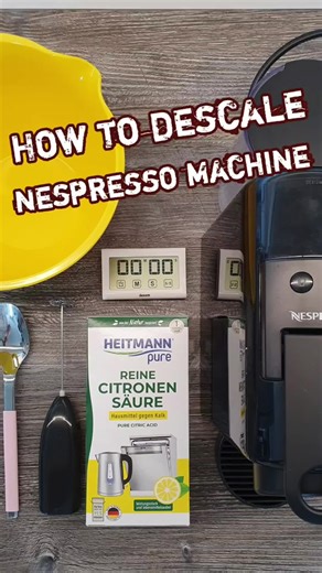 How to Descale Your Nespresso Coffee Machine