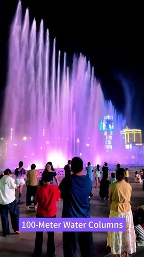 The large-scale musical fountain is so lively! #fountain #factoryproducts