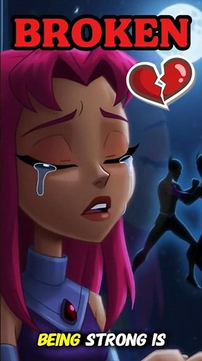 Starfire’s Saddest Secret Revealed 💔 About Her Loneliness | Theory #darktheory #teentitans