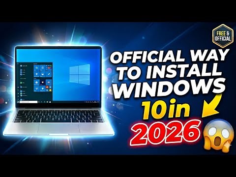 How to Install Windows 10 in Pc/Laptop in 2026 (100% Genuine)