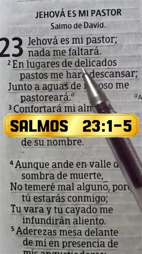 Salmos 23:1-5 | Aunque estés pasando por momentos difíciles, Dios sigue contigo