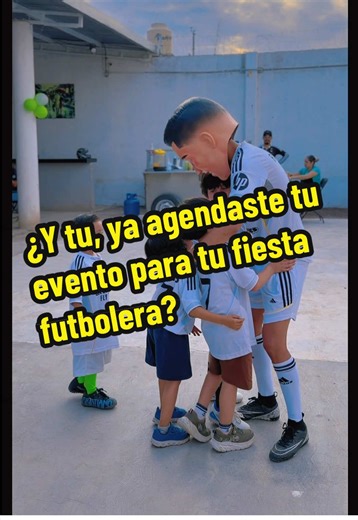 ¿Y tu, ya agendaste tu evento para tu fiesta futbolera? ¡Haz tu evento un momento memorable!🥳⚽️