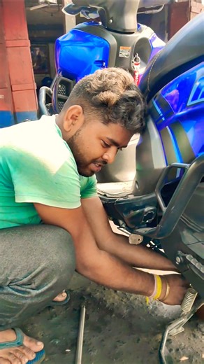 রাইডে যাবার প্রস্তুতি ॥ Scooty Service #youtubeshorts #service #longride #travel