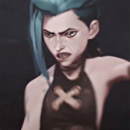 Jinx is so tuff with this song / Jinx Edit || Song - EXLIPSER (SUPER SLOWED)