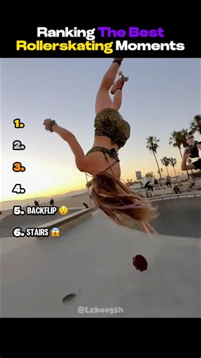 RANKING THE BEST ROLLER SKATING MOMENTS 🛼 #usa