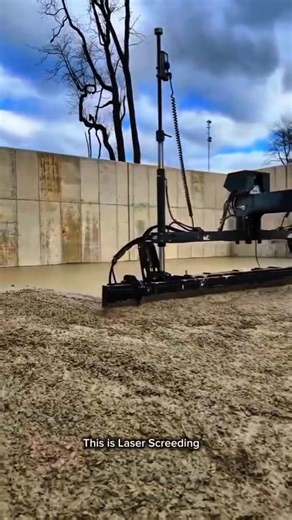 Laser Screed Machine in Action | Perfect Concrete Floor Leveling Technology (Ultra Flat Finish)
