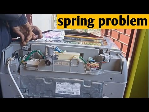 washing machine door spring problem//samsung