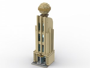 LEGO MOC-95375 Daily Planet Doomsday Attacks! (Super Heroes DC > Superman 2021)