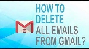 How to delete all emails from Gmail?