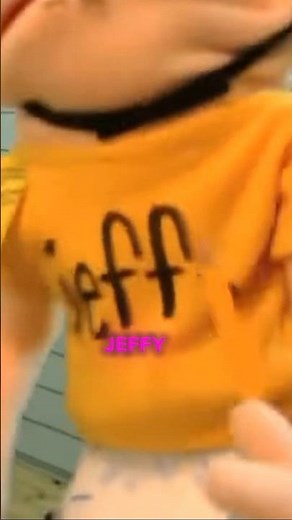 my name is Jeffy, see it says it on my shirt "JEFFY"