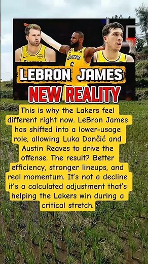 Lebron third option analysis #lebronjames #lakersnation #lukadoncic